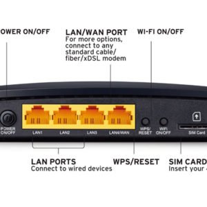 TP-Link 4G LTE Router MR6400N